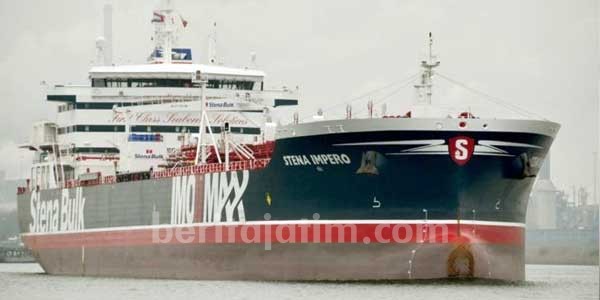 Kini Giliran Iran Sita Kapal Tanker Inggris