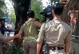 Oknum Satpol PP Berkelahi dengan PKL di Bojonegoro