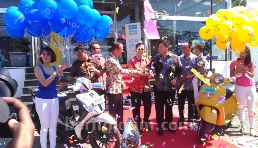 Resmikan Dealer Baru di Sidoarjo, Piaggio Berikan Promo Menarik