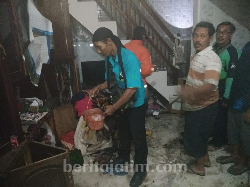 Elpiji 12 Kg Meledak, Rumah di Mojokerto Terbakar