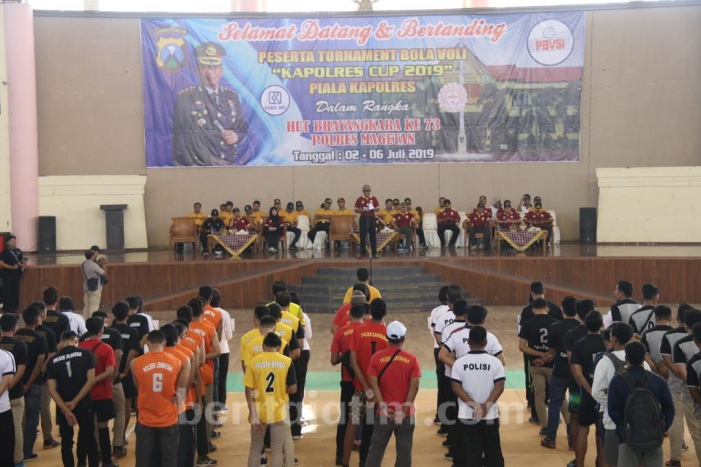 Kapolres Cup, Ajang Lahirkan Atlet Bola Voli Profesional