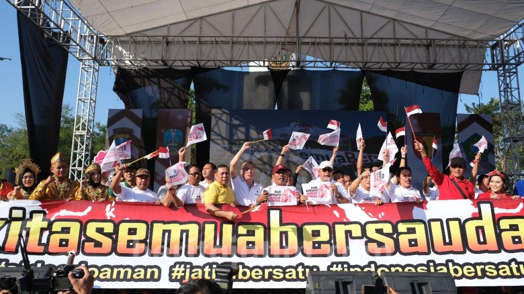 Masyarakat Jatim Berkumpul di Sidoarjo Gelorakan #KitaSemuaBersaudara