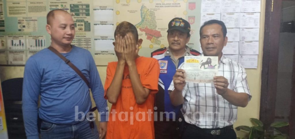 Rampas Kalung Ibunya untuk Judi Bola, Anak Kediri Dijebloskan ke Bui