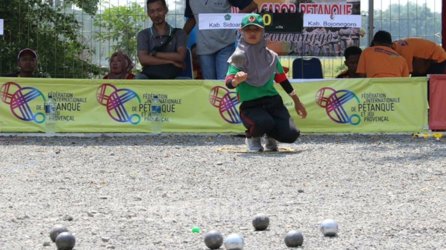 Atlet Petanque Bojonegoro Raih Medali Emas