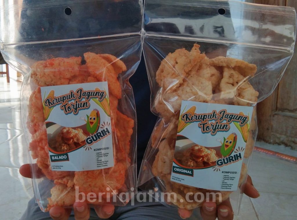 Mahasiswa UTM Inovasikan Jagung Jadi Camilan Krupuk