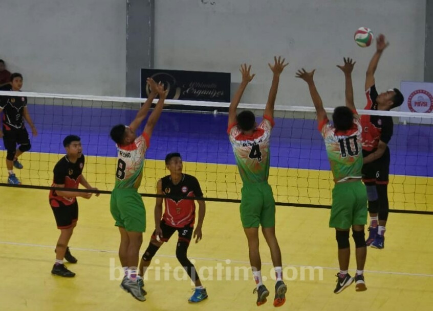 Voli Putra Banyuwangi Lolos Semifinal, Tim Putri Angkat Koper