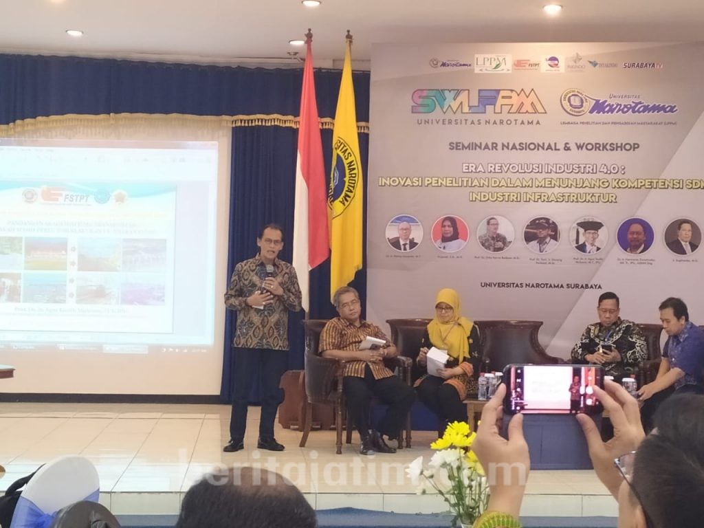 Seminar Nasional LPPM-Magister Teknik Sipil UNNAR: Petakan SDM Bidang Transportasi
