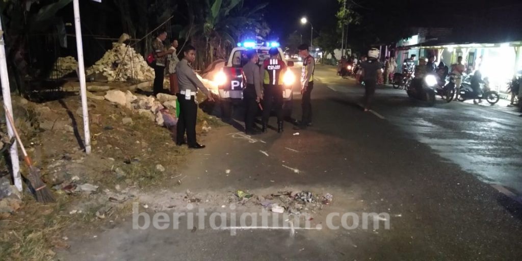 Tabrak Lari, Warga Sumenep Meninggal di TKP