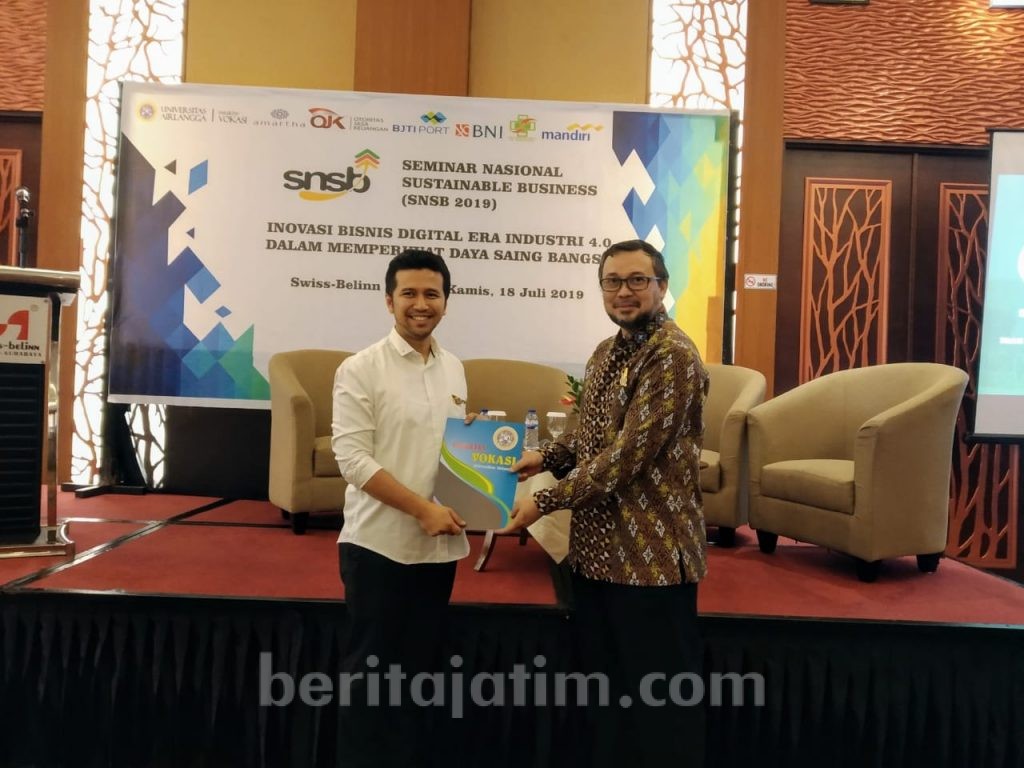 Emil Dardak: Dunia Pendidikan Harus Ikut Andil dalam Inovasi Bisnis