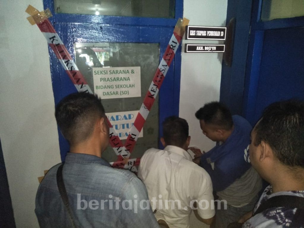 Ruang Sarpras SD Dinas Pendidikan Sampang Disegel Kejaksaan