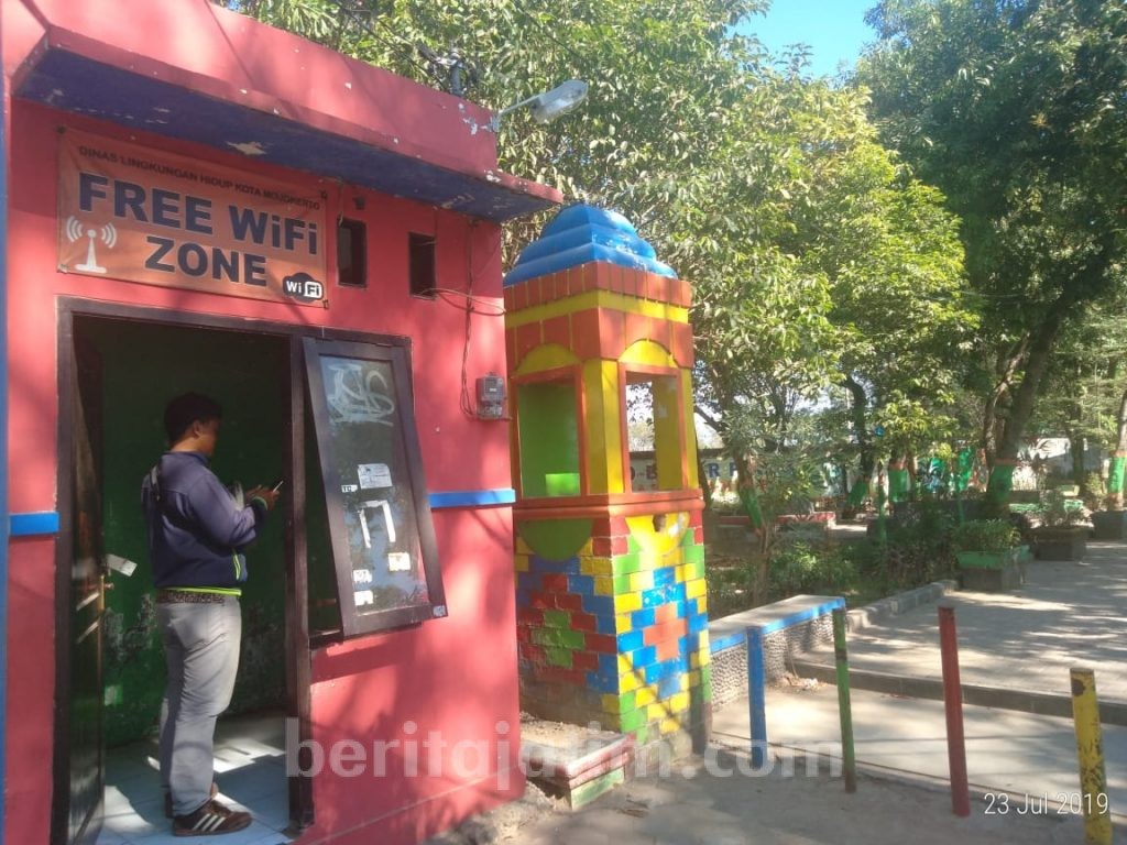 Jaringan Wifi Gratis di Sejumlah Taman Mati, Pemkot Mojokerto Lakukan Pemetaan Ulang