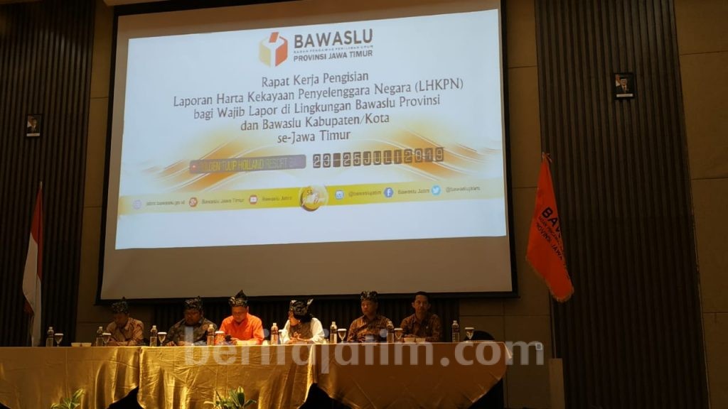 Bawaslu Jatim Jadi Percontohan Antikorupsi