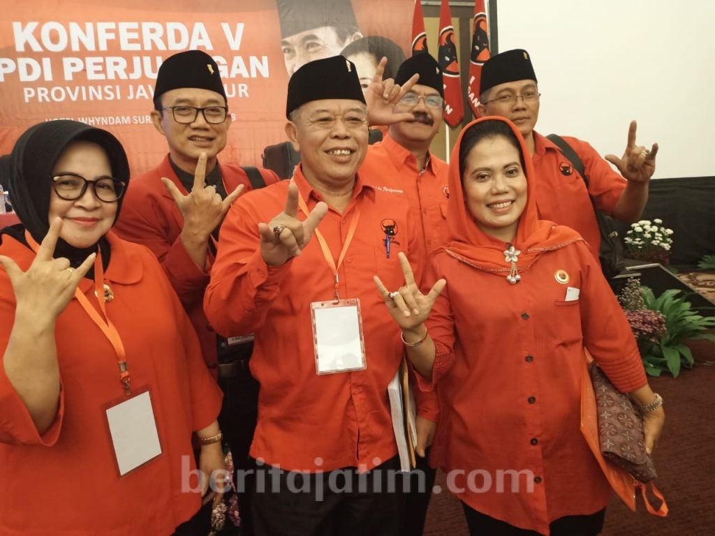 Kusnadi-Sri Untari Kembali Pimpin PDIP Jatim, Whisnu Sakti Masuk Kepengurusan?