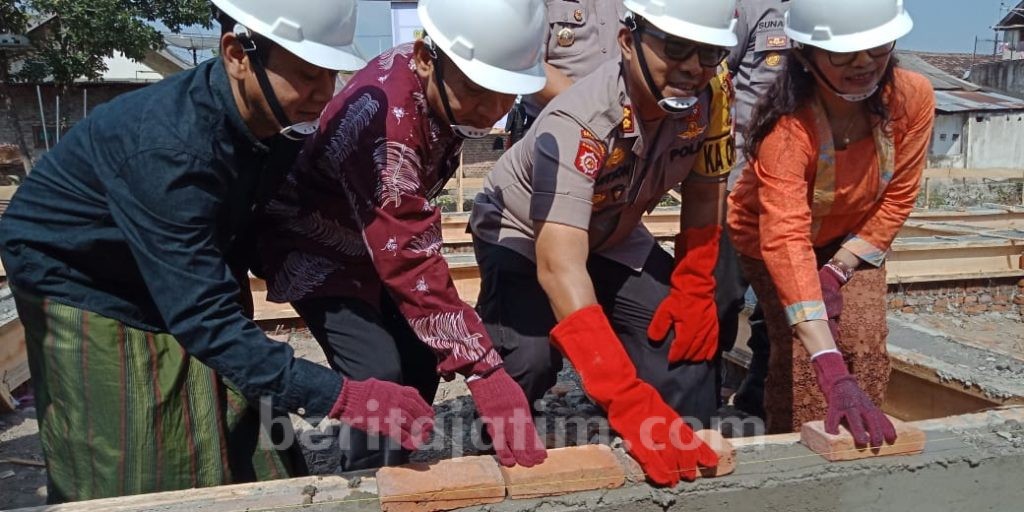Tingkatkan Profesionalisme Anggota, Polri Bangun Asrama Anggota Polresta Kediri
