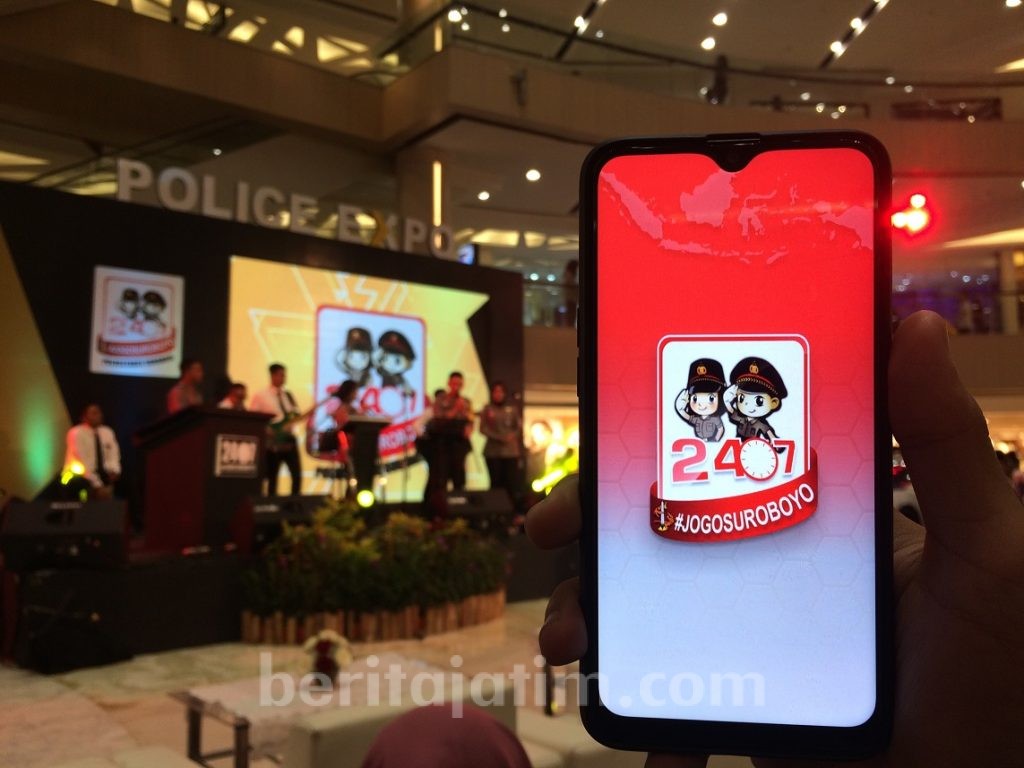 Polrestabes Surabaya Luncurkan Aplikasi Jogo Suroboyo