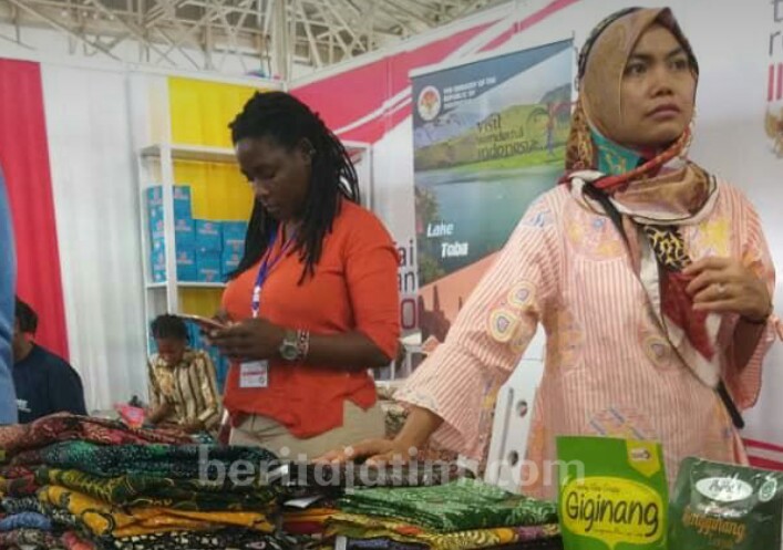 Batik Tulis dan Produk UMKM Pamekasan Dipamerkan di Tanzania