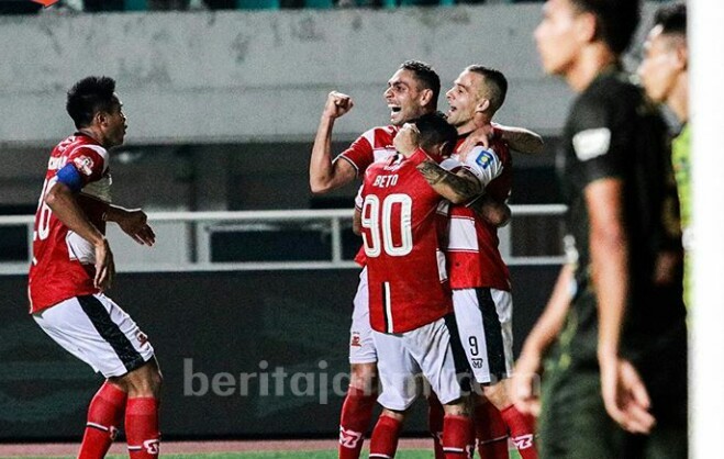 Curi 1 Poin, Madura United Tertahan di Posisi 3 Klasemen