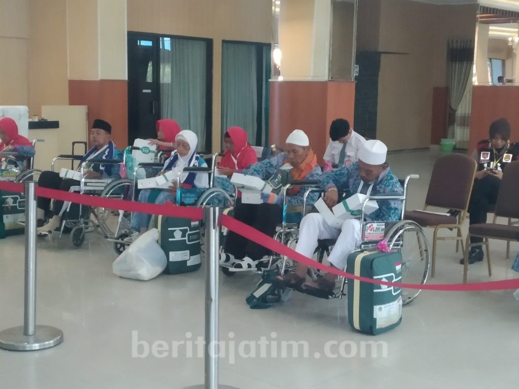 1.444 CJH Surabaya Tercatat Masuk ke Poli Kesehatan