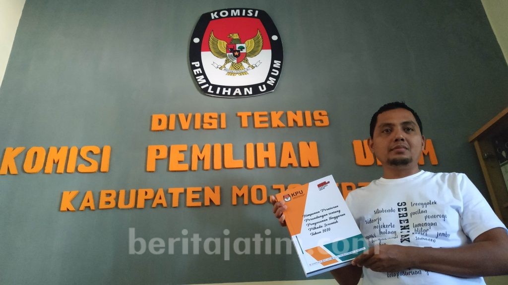 KPU Kabupaten Mojokerto Pangkas Sejumlah Pengeluaran Pilkada 2020