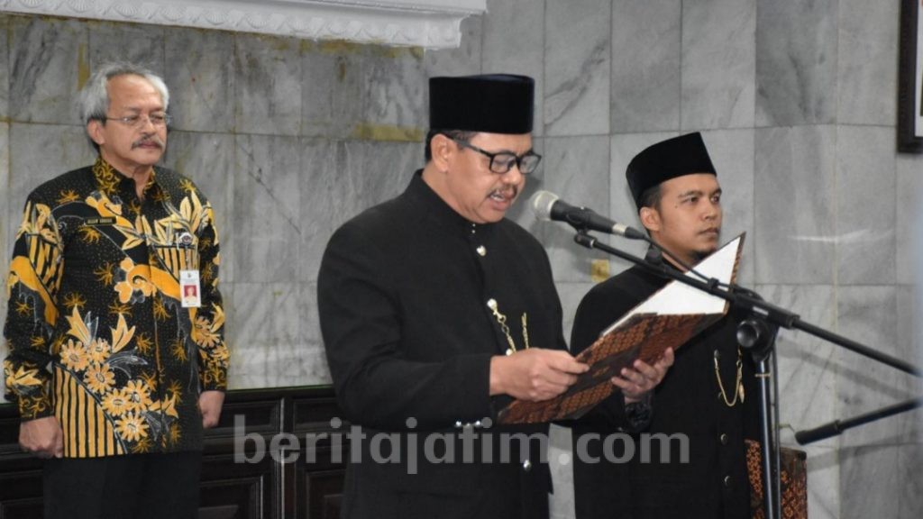 43 Orang Pejabat Pemkab Mojokerto Dilantik