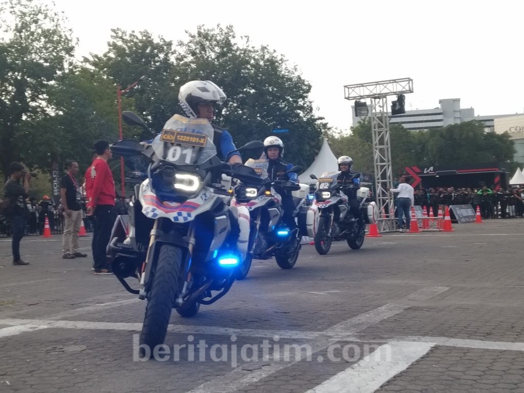 Polrestabes Surabaya Minta Klub Motor Jadi Pelopor Keselamatan
