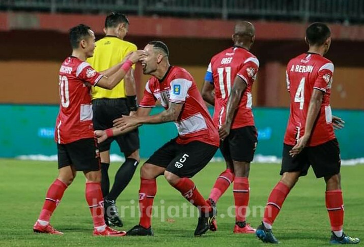 Lawan PSS Sleman, Madura United Dihantui Cedera Pemain