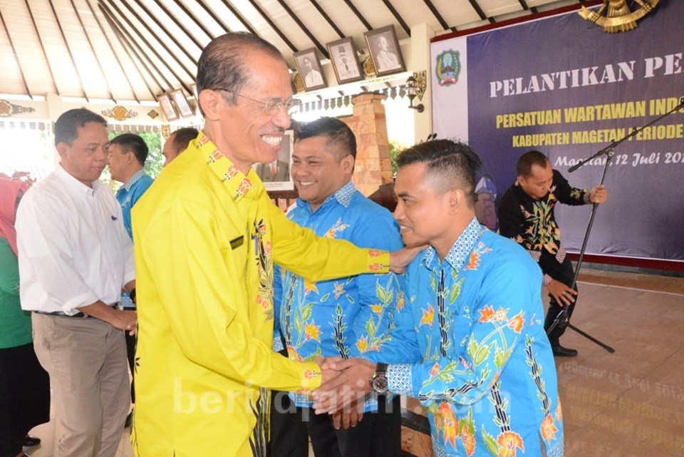 Bupati Suprawoto: Bersyukur Dikontrol Pers