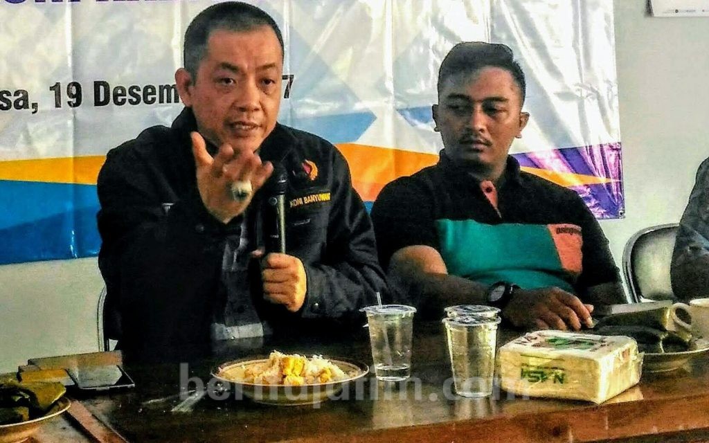 Begini Cara Ketua KONI Banyuwangi Bakar Semangat Kontingen