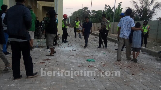 Suporter Persatu dan PSIM Bentrok, Belasan Orang Terluka
