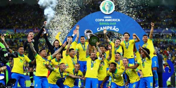 Tundukkan Peru, Brasil Juara Copa America 2019