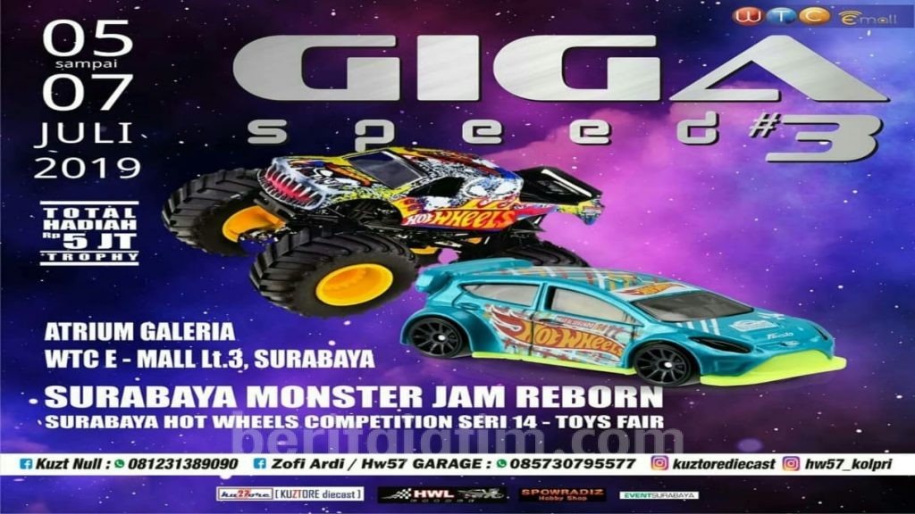 Surabaya Hot Wheels Competition Memasuki Seri ke-14