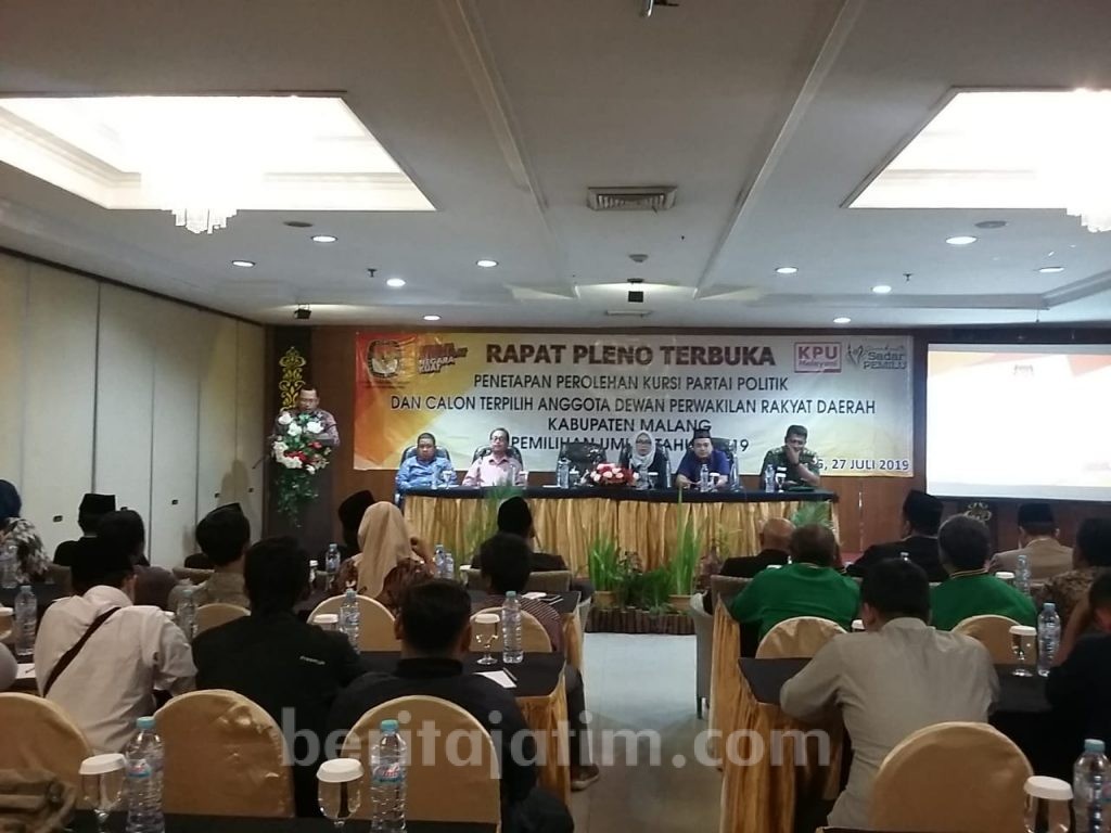Pelantikan Anggota DPRD Kabupaten Malang 2019-2024 Akhir Bulan Agustus