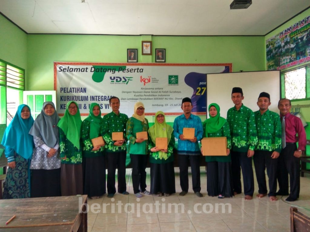 50 Guru MI di Jombang Ikuti Pelatihan Tematik