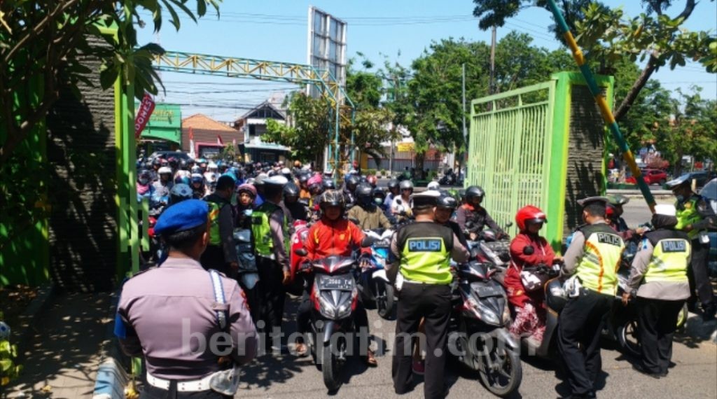 Operasi Patuh Semeru 2019 di Sidoarjo, Ratusan Motor Terjaring