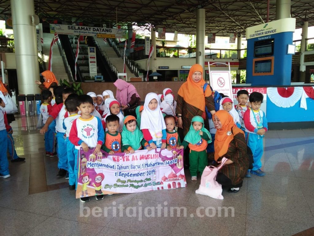 Begini Cara Siswa KB-TK Al Muslim Sambut Tahun Baru Hijriyah