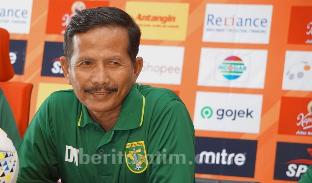 Jelang Lawan Persipura, Djanur Akui Dapat Motivasi dari Bonek