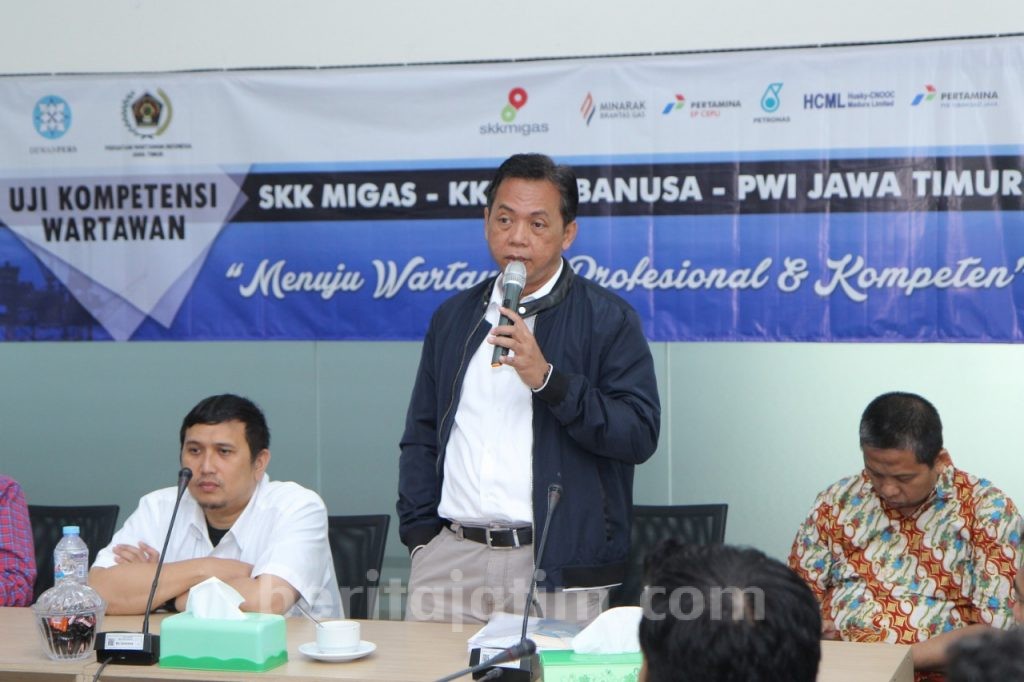 Gandeng SKK Migas Jabanusa, PWI Jatim Gelar UKW Angkatan ke-27