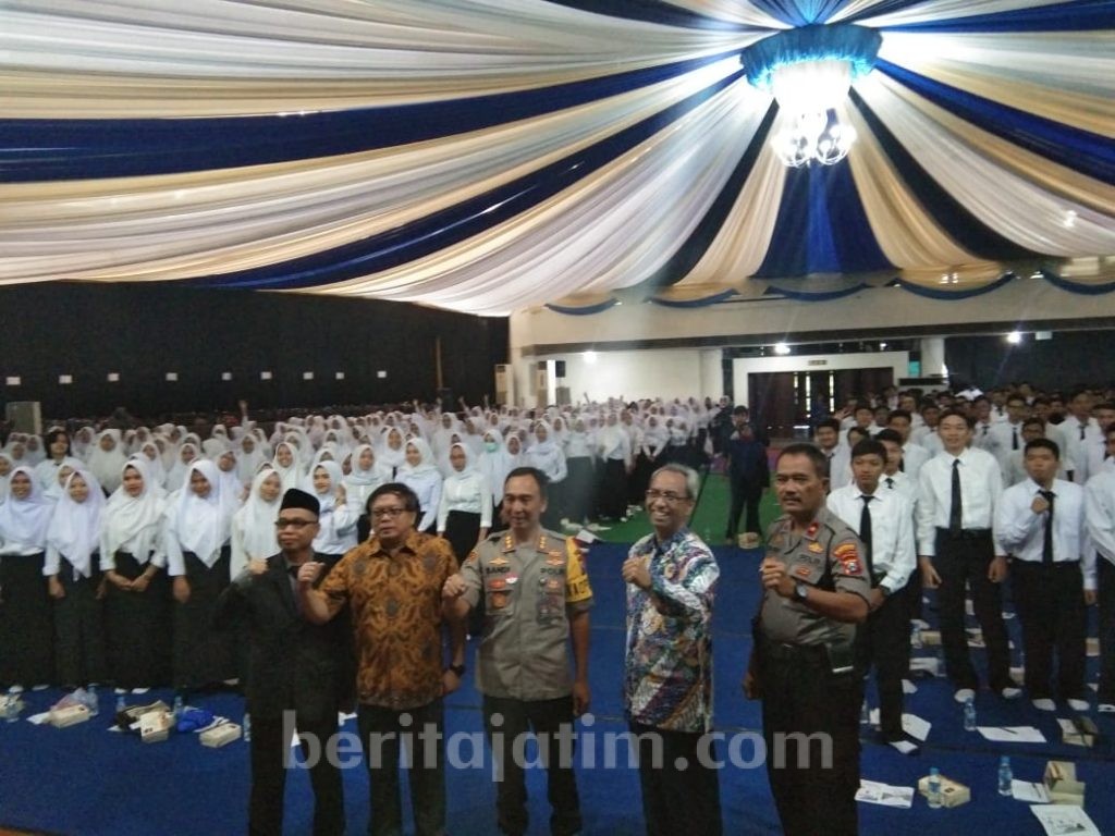 Antisipasi Terorisme dan Penculikan, Polrestabes Surabaya Blusukan Sekolah Dasar
