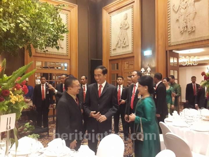 Bambang DH Tertangkap Kamera Bertemu Presiden Jokowi