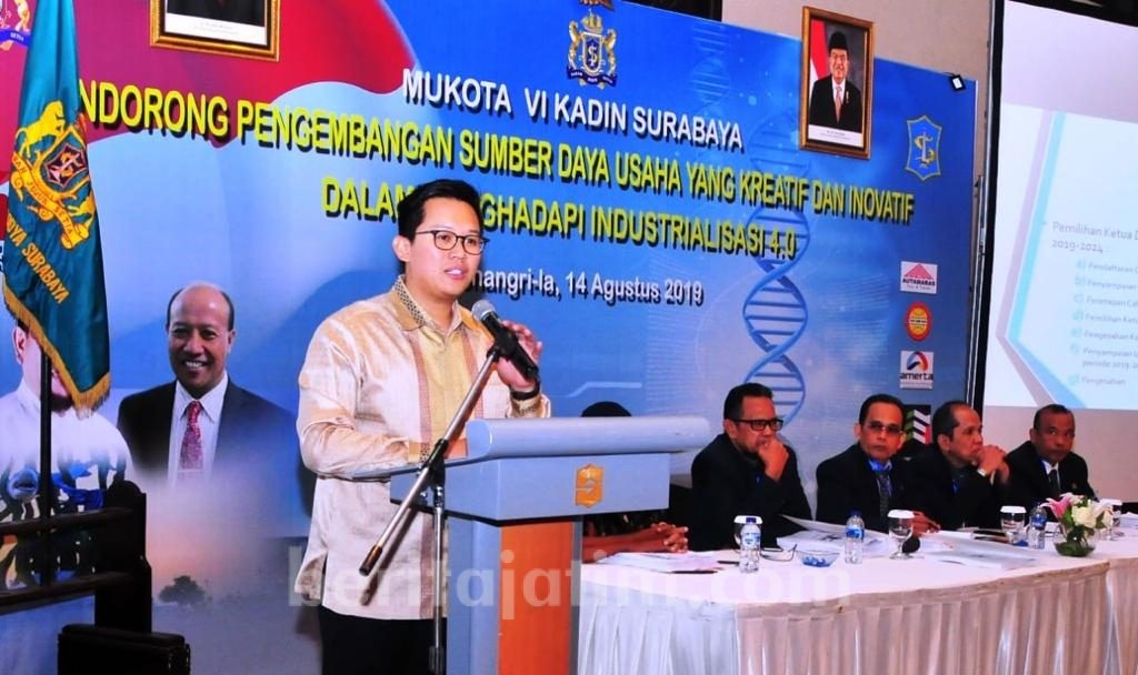 Ali Affandi Terpilih Secara Aklamasi Jadi Ketua Umum Kadin Surabaya
