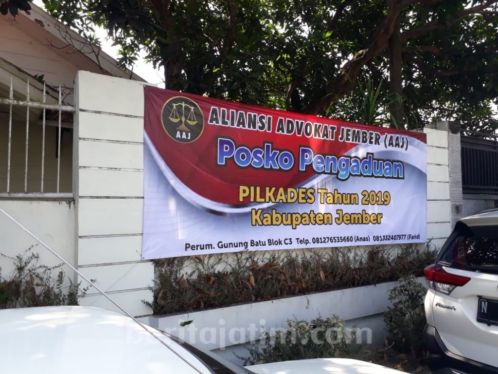 Aliansi Advokat Jember Dirikan Posko Pengaduan Pilkades