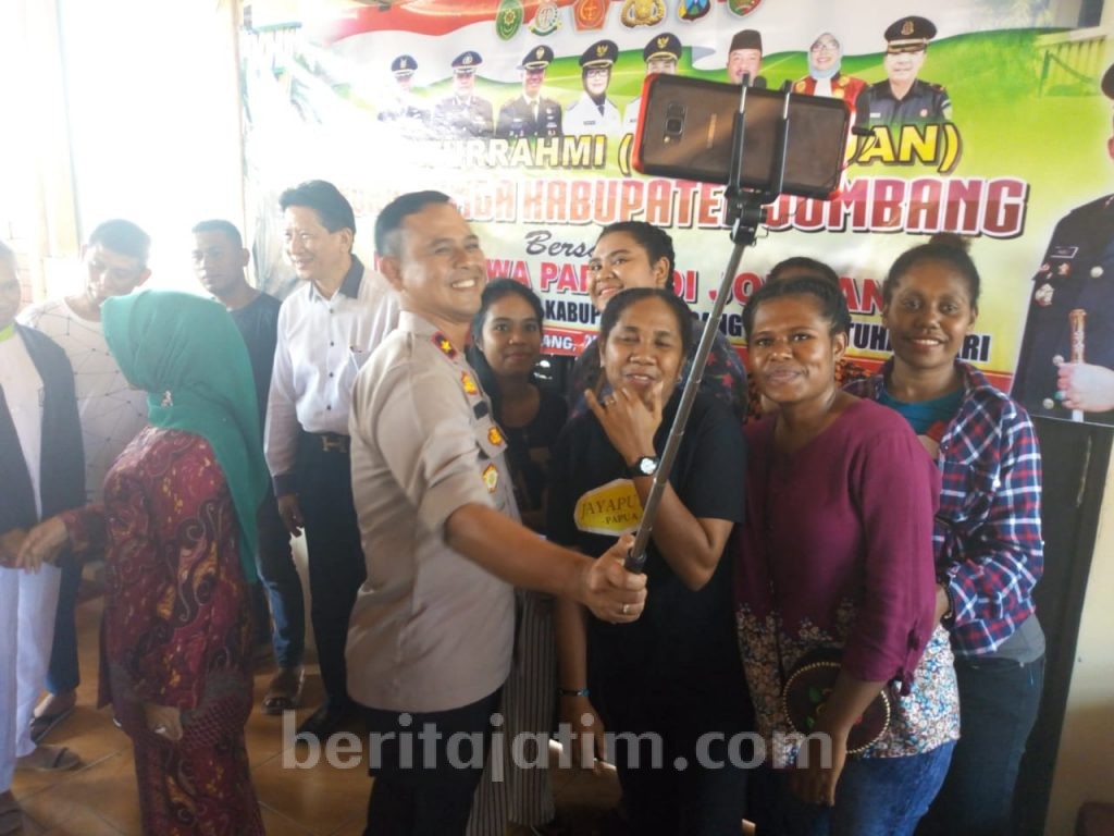 Polres Jombang Jamin Keamanan Mahasiswa Papua di Kota Santri