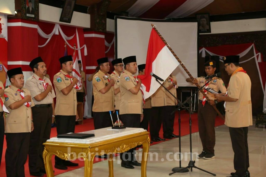 Bupati Sampang Dilantik Sebagai Ketua Majelis Pembimbing Gerakan Pramuka
