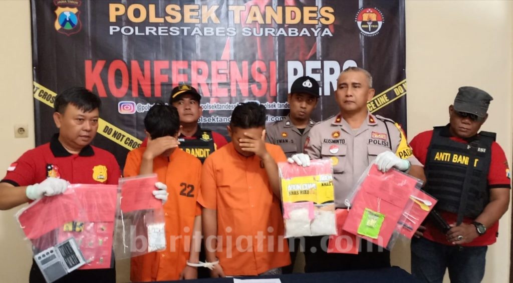 Rumah Kos Jadi Tempat Transaksi Narkoba, Dua Pemuda di Surabaya Diciduk Polisi