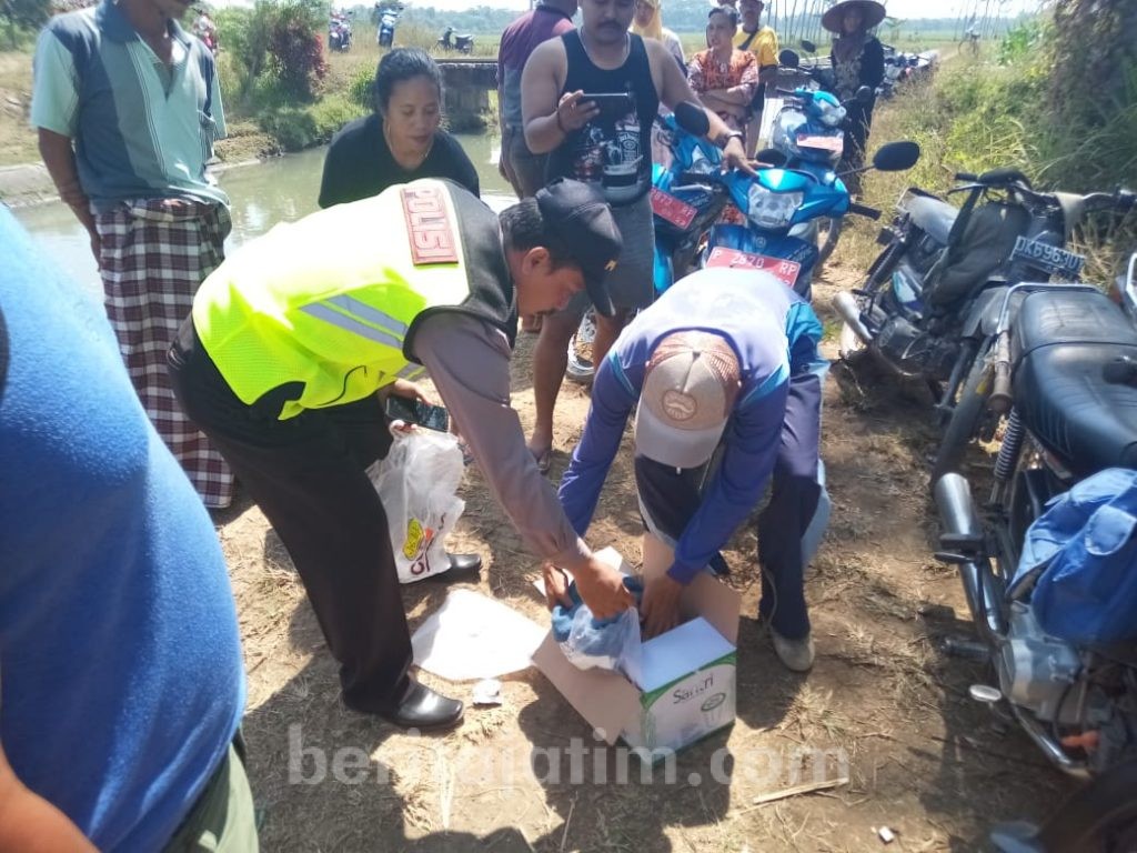 Ada Janin Bayi Perempuan yang Membusuk di Saluran Irigasi