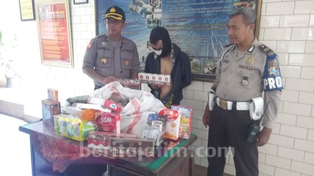 Kepergok Bobol Minimarket, Warga Gedangan Jadi Sansak