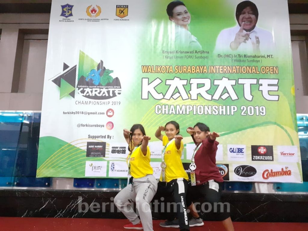 Persiapan Pra PON 2020, Mahasiswi UNNAR Berangkat ke Jepang