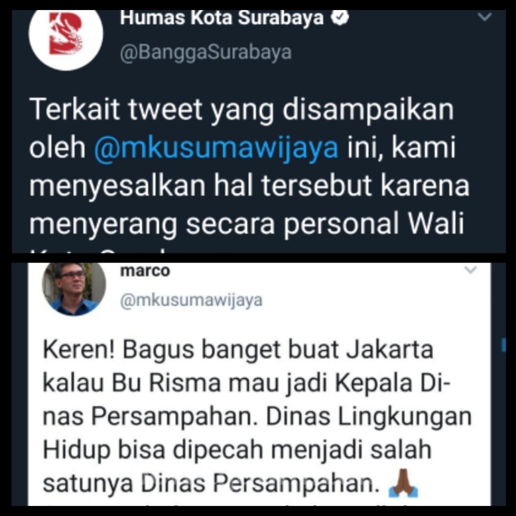 Saling Serang di Twitter, Humas Pemkot Surabaya Dinilai Konyol