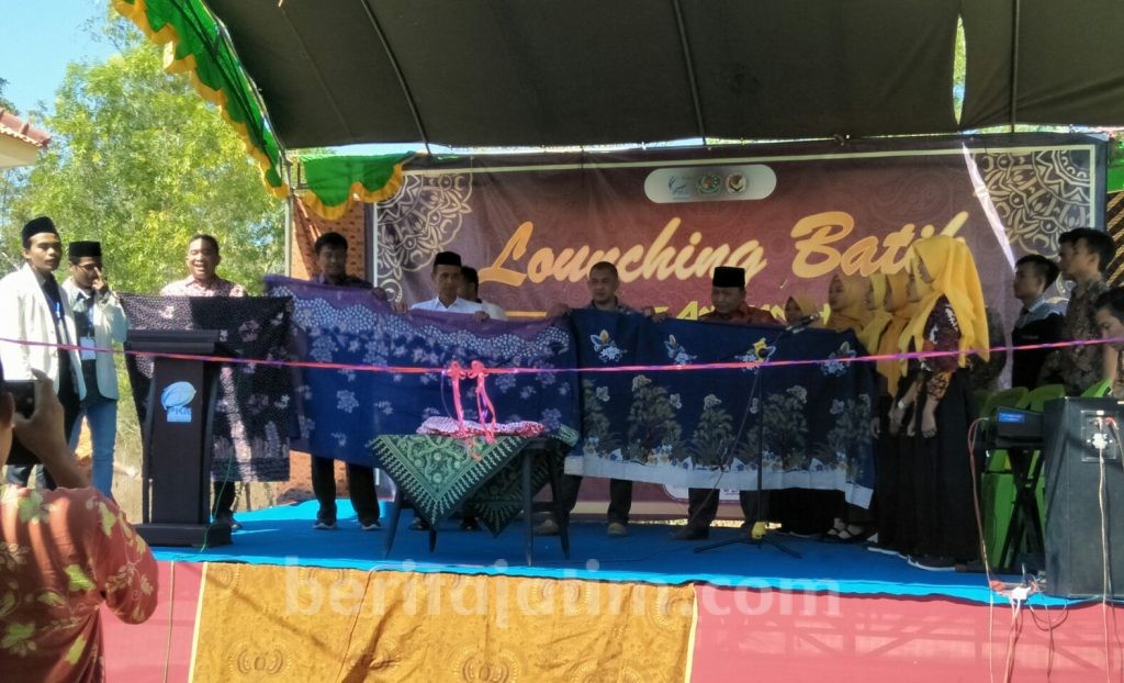 Batik Khas Desa Angsanah Dilaunching, Ini Tujuannya