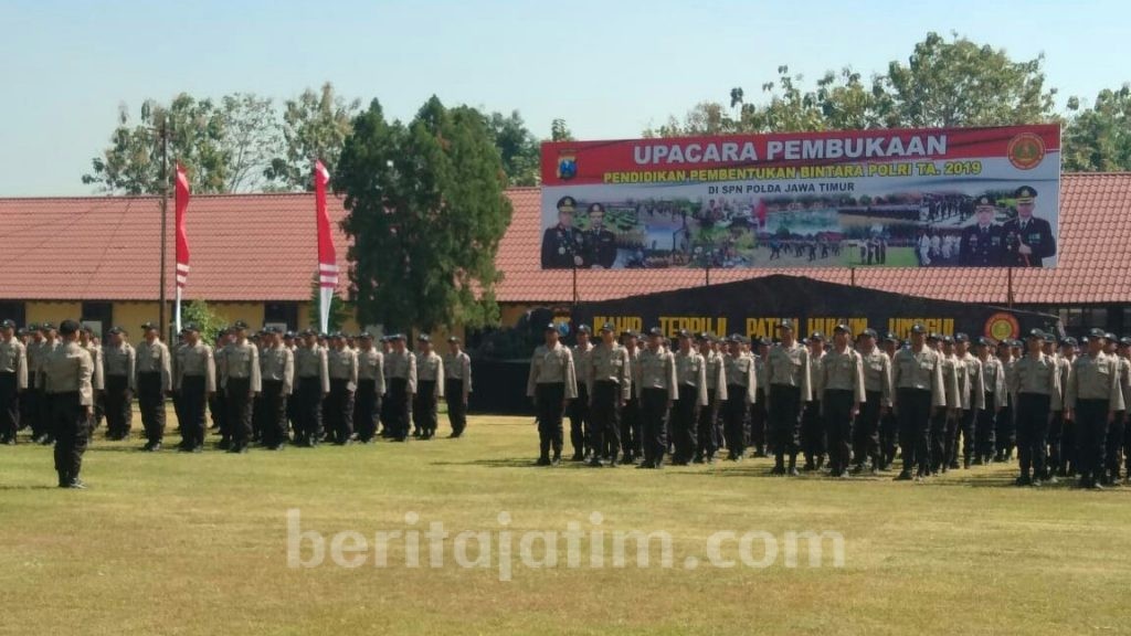 685 Calon Bintara Polisi Ikuti Pendidikan di SPN Mojokerto